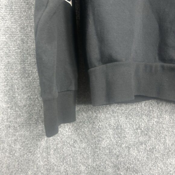 Adidas Black Hoodie Sweatshirt Grow Through What You Go Through Floral Sleeves L - Picture 15 of 16